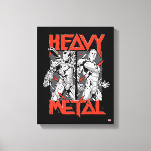 Avengers Classics   Stark Technology "Heavy Metal" Canvas Print