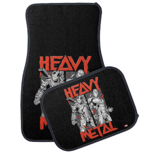 Avengers Classics Stark Technology "Heavy Metal" Car Floor Mat