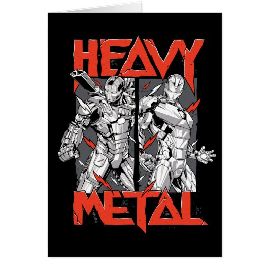 Avengers Classics | Stark Technology "Heavy Metal" Cards (Front)