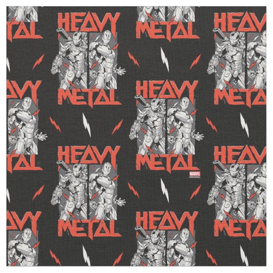 Heavy Metal Fabric Zazzle