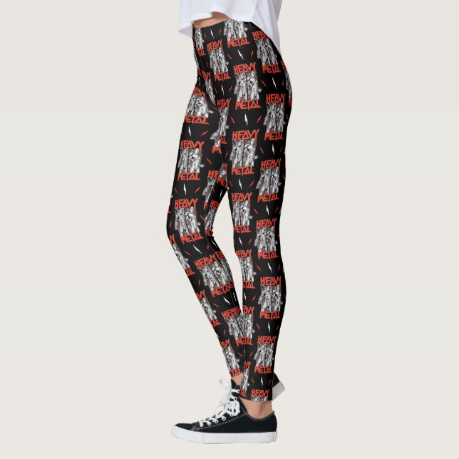Avengers Classics | Stark Technology "Heavy Metal" Leggings (Left)