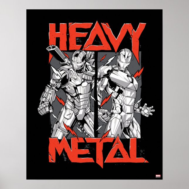 Avengers Classics | Stark Technology "Heavy Metal" Poster (Front)