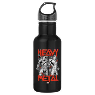 Avengers Classics Stark Technology "Heavy Metal" Stainless Steel Water Bottle