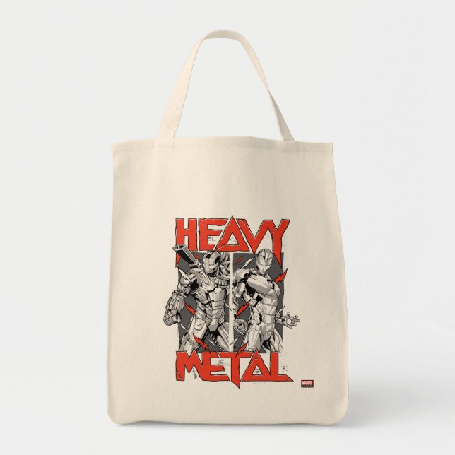 Avengers Classics | Stark Technology "Heavy Metal" Tote Bag (Front)