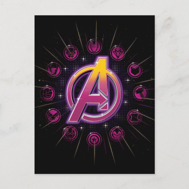 Avengers Classics | Stellar Avengers Icons Postcard (Front)