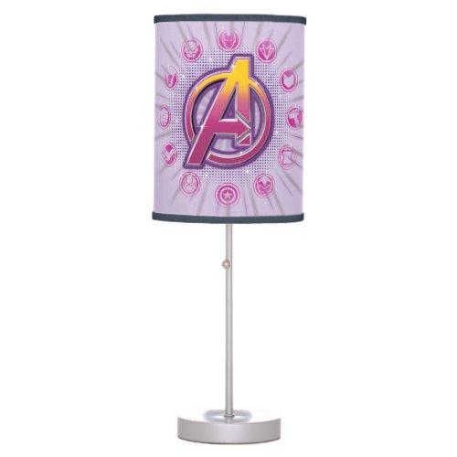 Avengers Classics  Stellar Avengers Icons Table Lamp