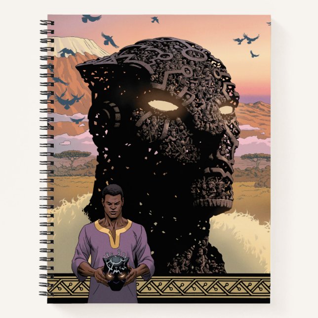 Avengers Classics | T'Challa As Black Panther Notebook (Front)