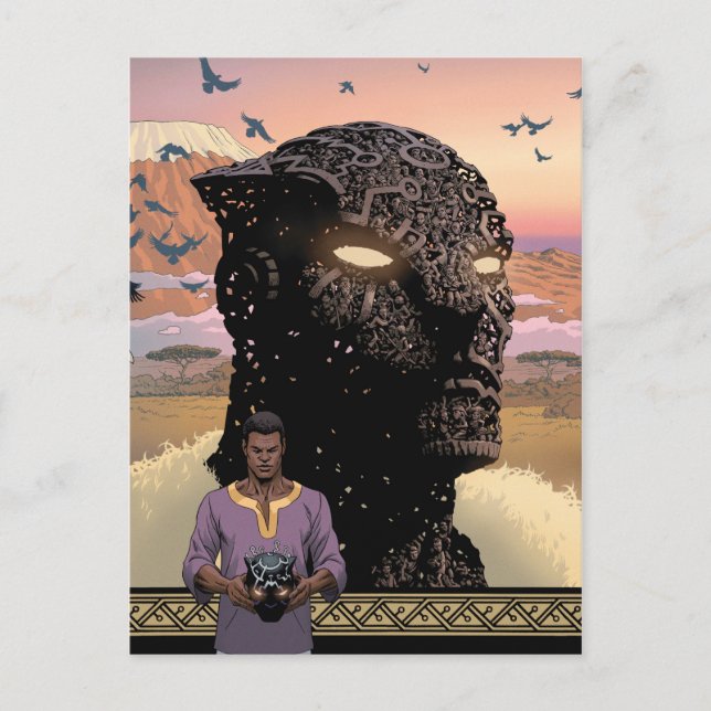 Avengers Classics | T'Challa As Black Panther Postcard (Front)