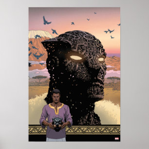 Avengers Classics   T'Challa As Black Panther Poster