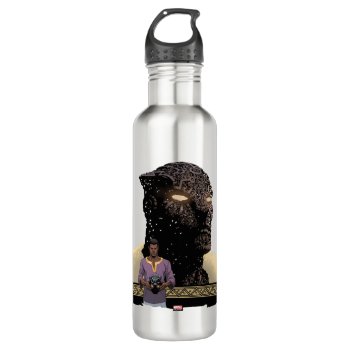 Avengers Classics | T'challa As Black Panther Stainless Steel Water Bottle by avengersclassics at Zazzle