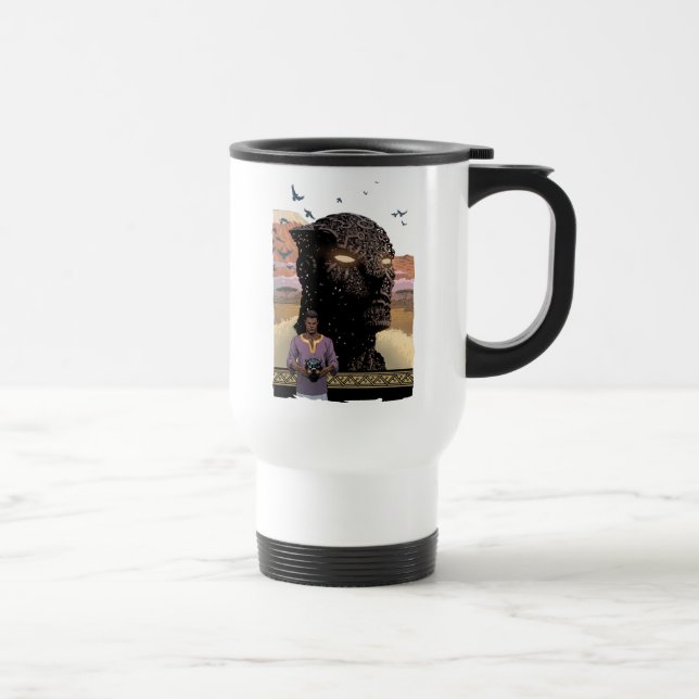 Avengers Classics | T'Challa As Black Panther Travel Mug (Right)