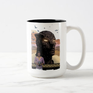 Avengers Classics   T'Challa As Black Panther Two-Tone Coffee Mug
