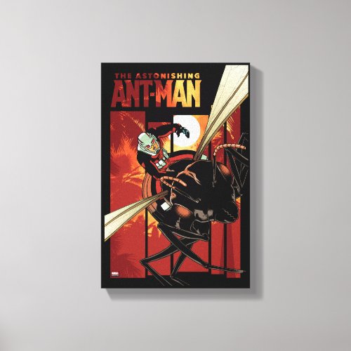 Avengers Classics  The Astonishing Ant_Man Cover Canvas Print