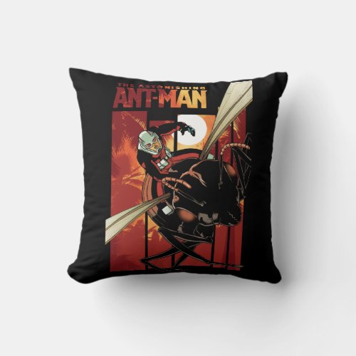 Avengers Classics  The Astonishing Ant_Man Cover Throw Pillow