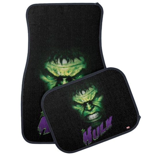 Avengers Classics The Hulk Bold Graphic Car Floor Mat Zazzle Com