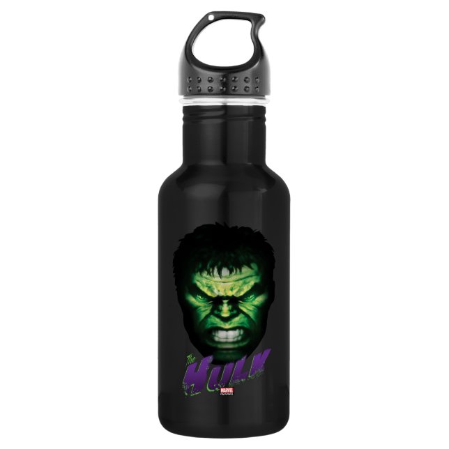 Avengers Classics | The Hulk Bold Graphic Stainless Steel Water Bottle (Front)