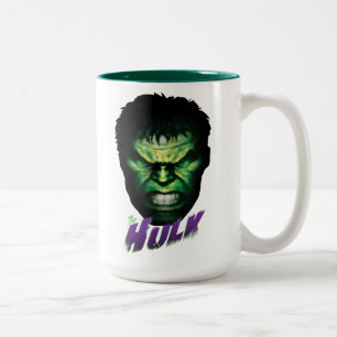 Avengers Classics The Hulk Bold Graphic Two-Tone Coffee Mug