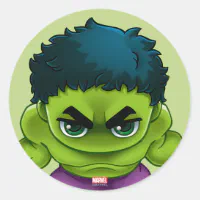 Avengers Classics, Hulk Leading Avengers Sticker, Zazzle