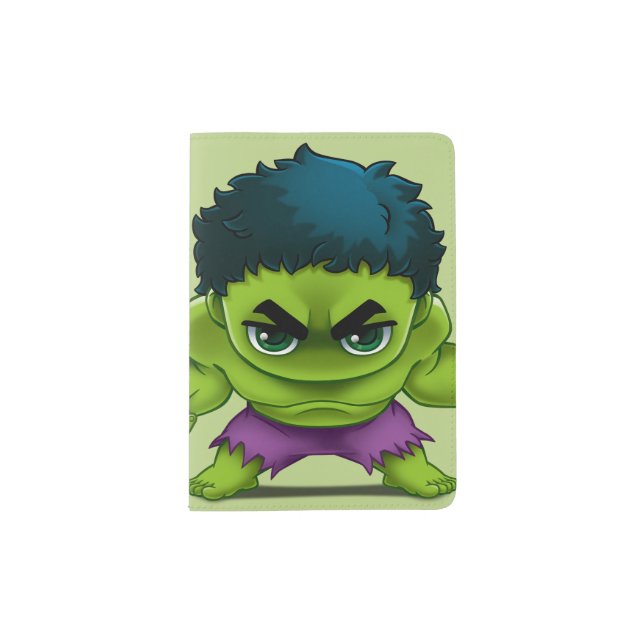 Avengers Classics | The Hulk Stylized Art Passport Holder (Front)