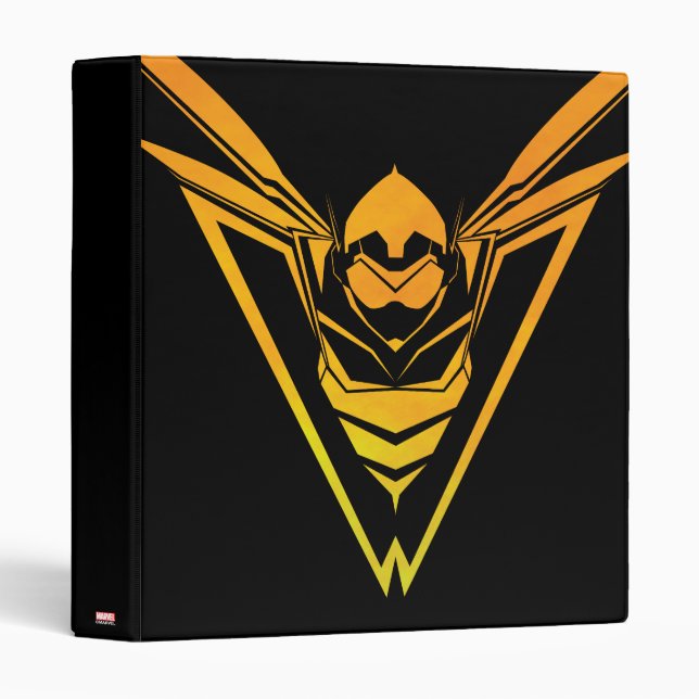 Avengers Classics | The Wasp Emblem 3 Ring Binder (Front/Spine)