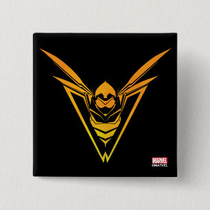 Avengers Classics   The Wasp Emblem Button