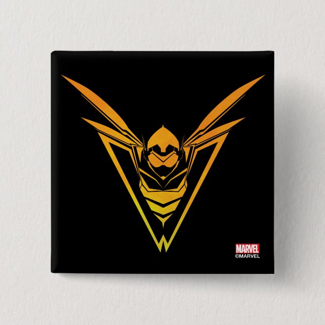 Avengers Classics | The Wasp Emblem Button (Front)