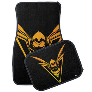 Avengers Classics The Wasp Emblem Car Floor Mat