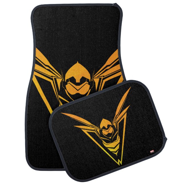 Avengers Classics | The Wasp Emblem Car Floor Mat (Set)