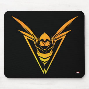 Avengers Classics   The Wasp Emblem Mouse Pad
