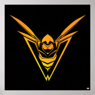 Avengers Classics   The Wasp Emblem Poster