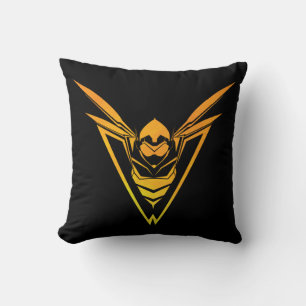 Avengers Classics   The Wasp Emblem Throw Pillow