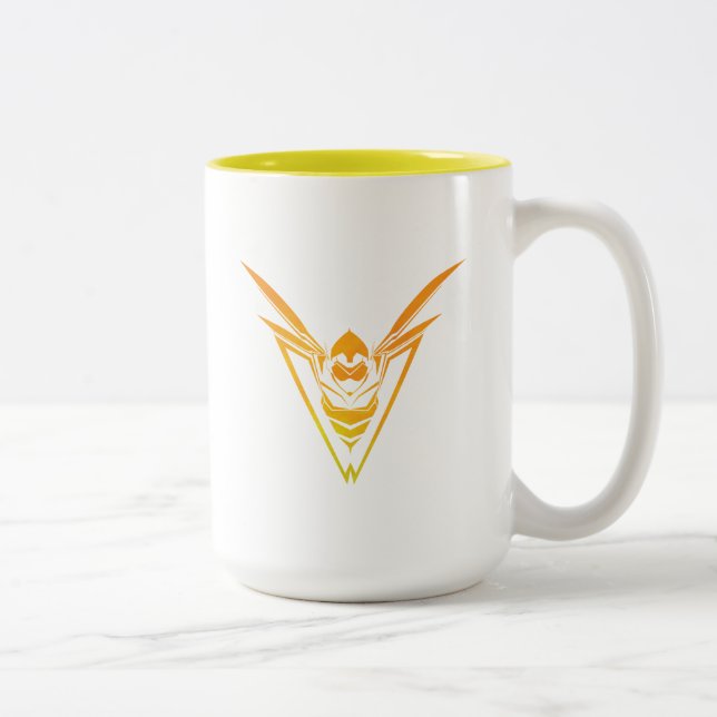 Avengers Classics | The Wasp Emblem Two-Tone Coffee Mug (Right)