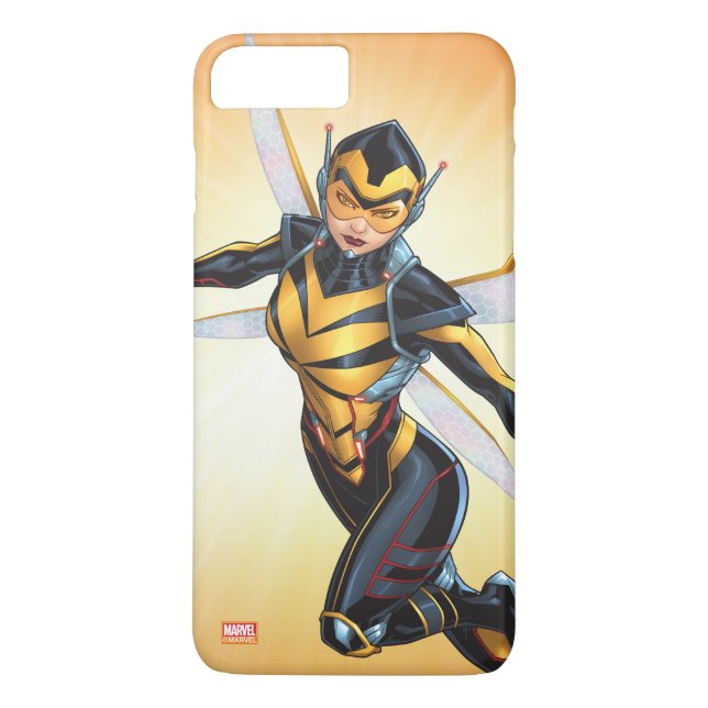 Avengers Classics | The Wasp Flying Case-Mate iPhone Case (Back)