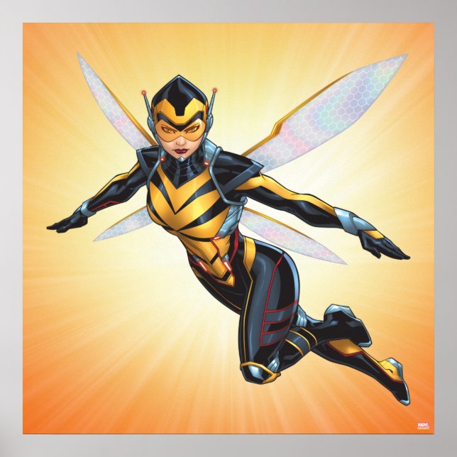 Avengers Classics | The Wasp Flying Poster (Front)