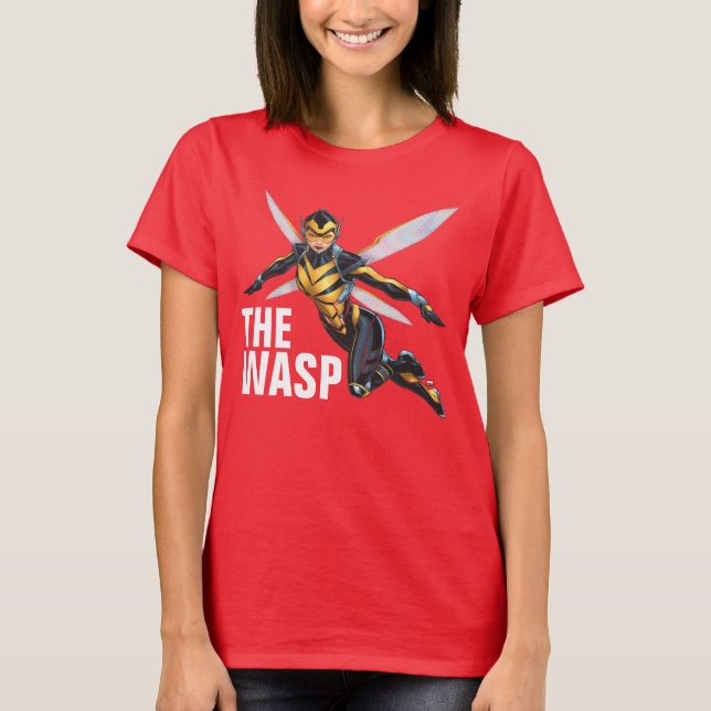 Avengers Classics | The Wasp Flying T-Shirt (Front)