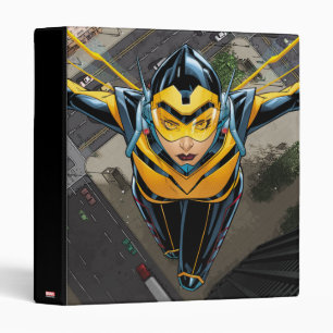 Avengers Classics   The Wasp Head-On 3 Ring Binder