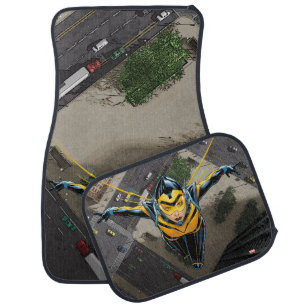 Avengers Classics The Wasp Head-On Car Floor Mat