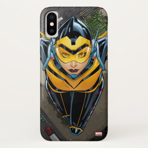 Avengers Classics  The Wasp Head_On iPhone X Case