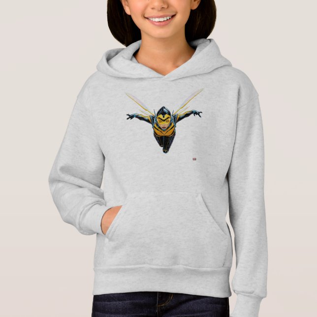 Avengers Classics | The Wasp Head-On Hoodie (Front)
