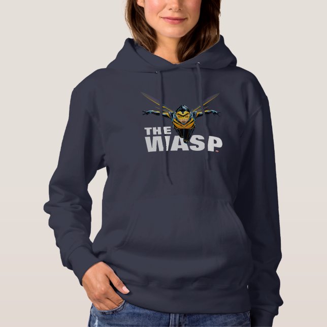 Avengers Classics | The Wasp Head-On Hoodie (Front)