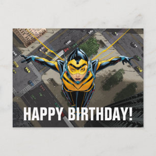 Avengers Classics The Wasp Head-On Postcard