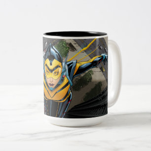 Avengers Classics   The Wasp Head-On Two-Tone Coffee Mug