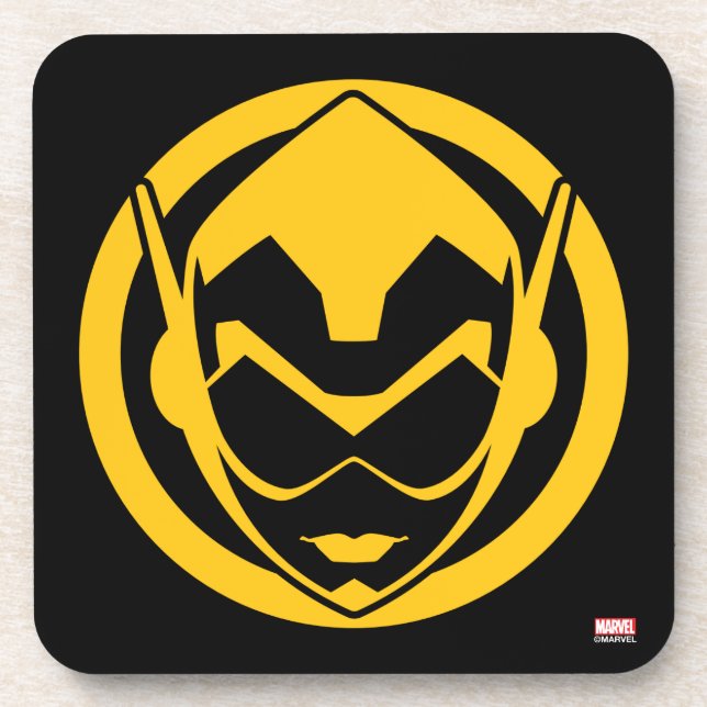 Avengers Classics | The Wasp Icon Beverage Coaster (Front)