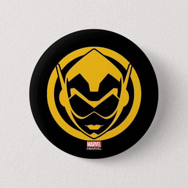 Avengers Classics | The Wasp Icon Button (Front)