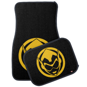 Avengers Classics   The Wasp Icon Car Floor Mat