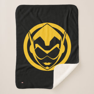 Avengers Classics   The Wasp Icon Sherpa Blanket