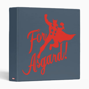 Avengers Classics   Thor "For Asgard" Silhouette 3 Ring Binder