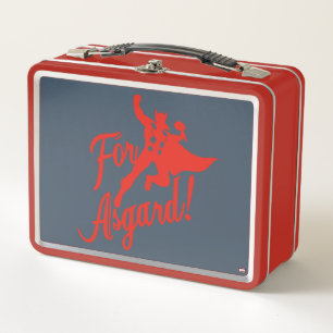 Avengers Classics Thor "For Asgard" Silhouette Metal Lunch Box