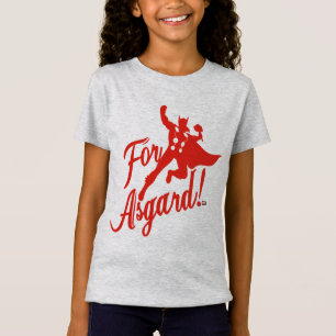 Avengers Classics Thor "For Asgard" Silhouette T-Shirt