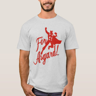 Avengers Classics   Thor "For Asgard" Silhouette T-Shirt